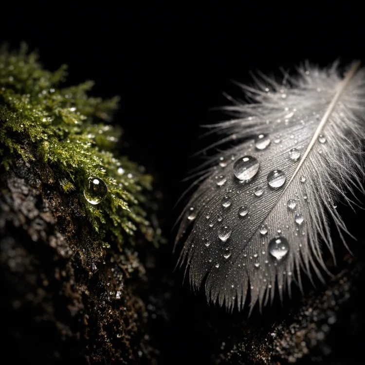 Mousse, rosée et plume - Archil de Conscience: De l'Improbable Ordre Initial aux Archipels du Vivant Lyrae Sphere- Demain l'Homme