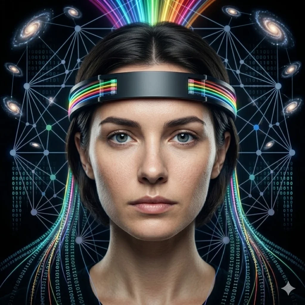Jeune fille-cosmique - L'Illusion de la Réalité Physique : Ce que la Science Cache - Lyrae Sphère