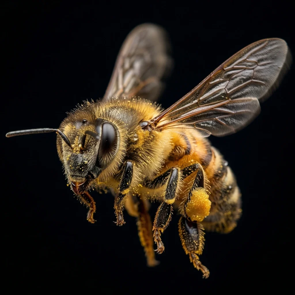 Abeille en vol - Pollen - Archil de Conscience: De l'Improbable Ordre Initial aux Archipels du Vivant Lyrae Sphere- Demain l'Homme