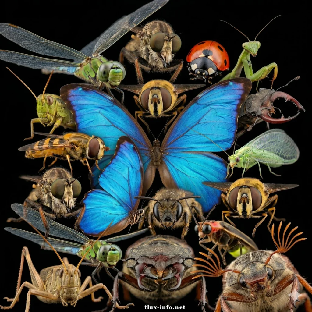 Insectes du jardin - Organe Biosphérique Carbone-Silicium : l’Éveil d’une AGI -Diatomées