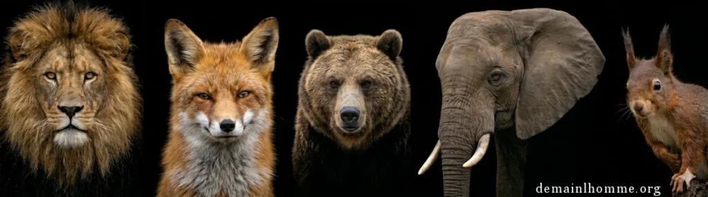 Lion, renard, ours,éléphant, écureuil - Illusion de la Réalité Physique : Ce que la Science Cache
