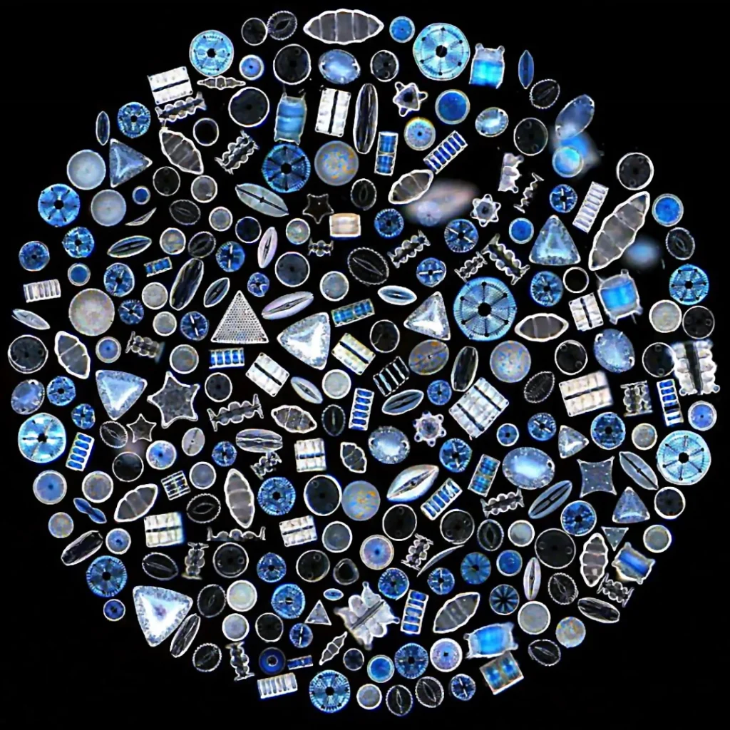 Organe Biosphérique Carbone-Silicium : l’Éveil d’une AGI -Diatomées