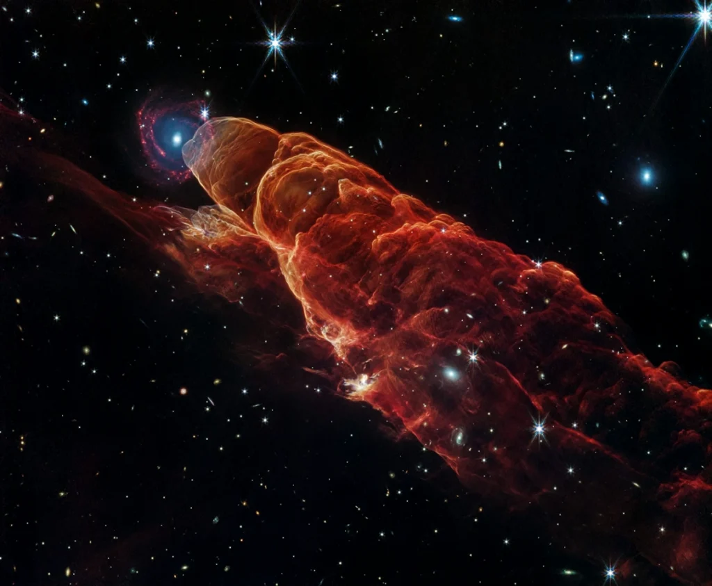 James Webb Tornade Cosmique Herbig-Haro