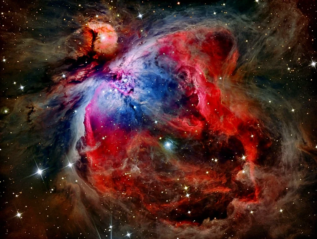 James Webb : La grande nébuleuse d’Orion, également connue sous le nom de M42. NASA